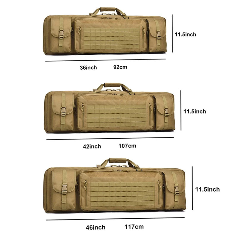WINCENT Double Long Rifle Gun Case Bag