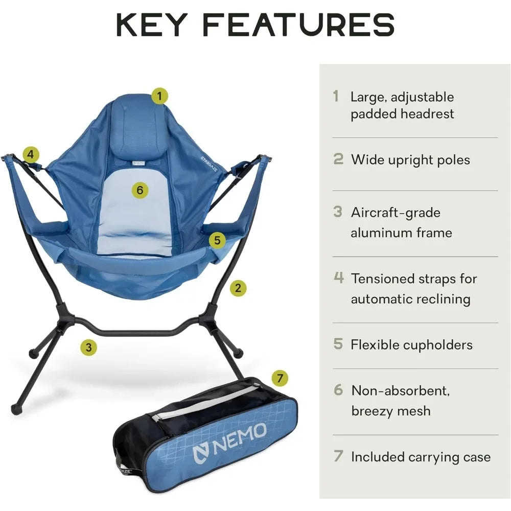 2024 New Reclining Camp Chair