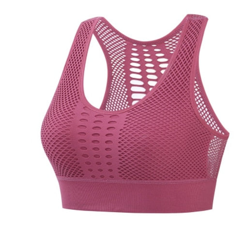 Women Breathable Sports Bra - fitnessadventuresunlimited