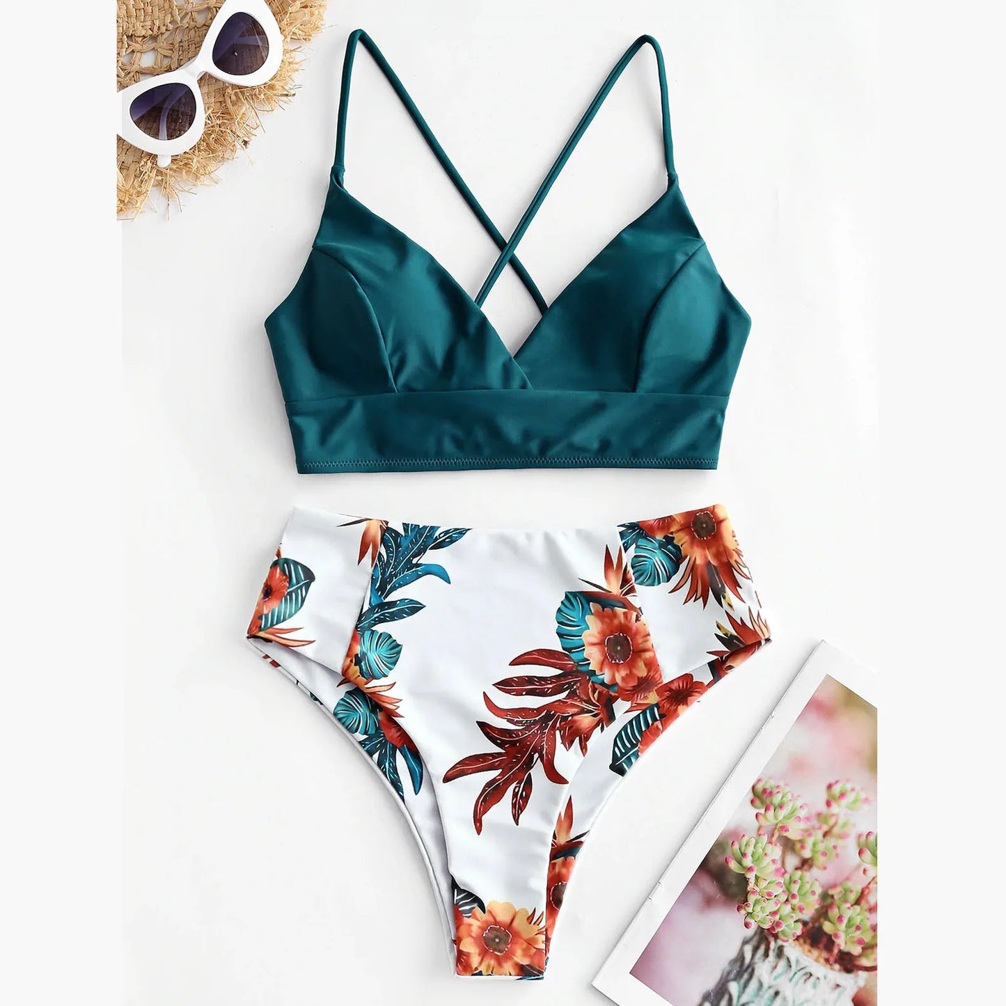 Women Two Piece Bikinis Set