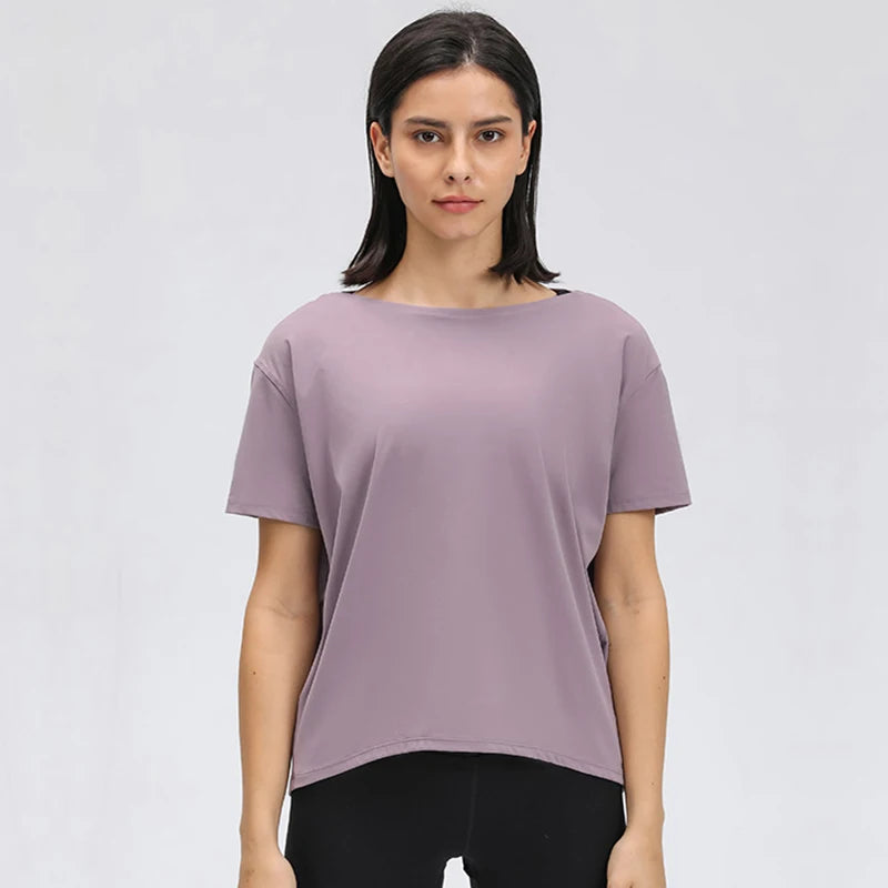 Women Breathable Short Sleeve