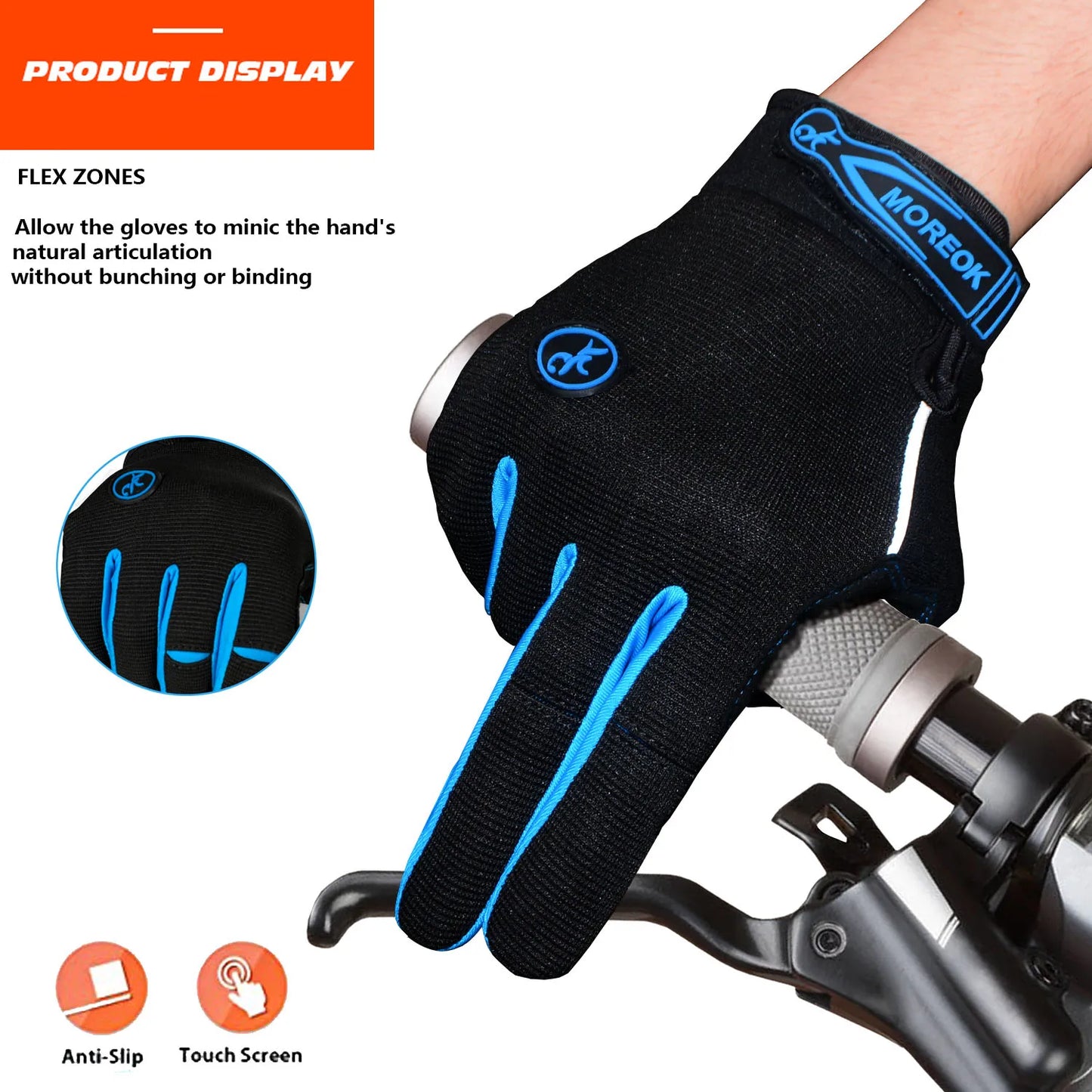 MOREOK Cycling Gloves