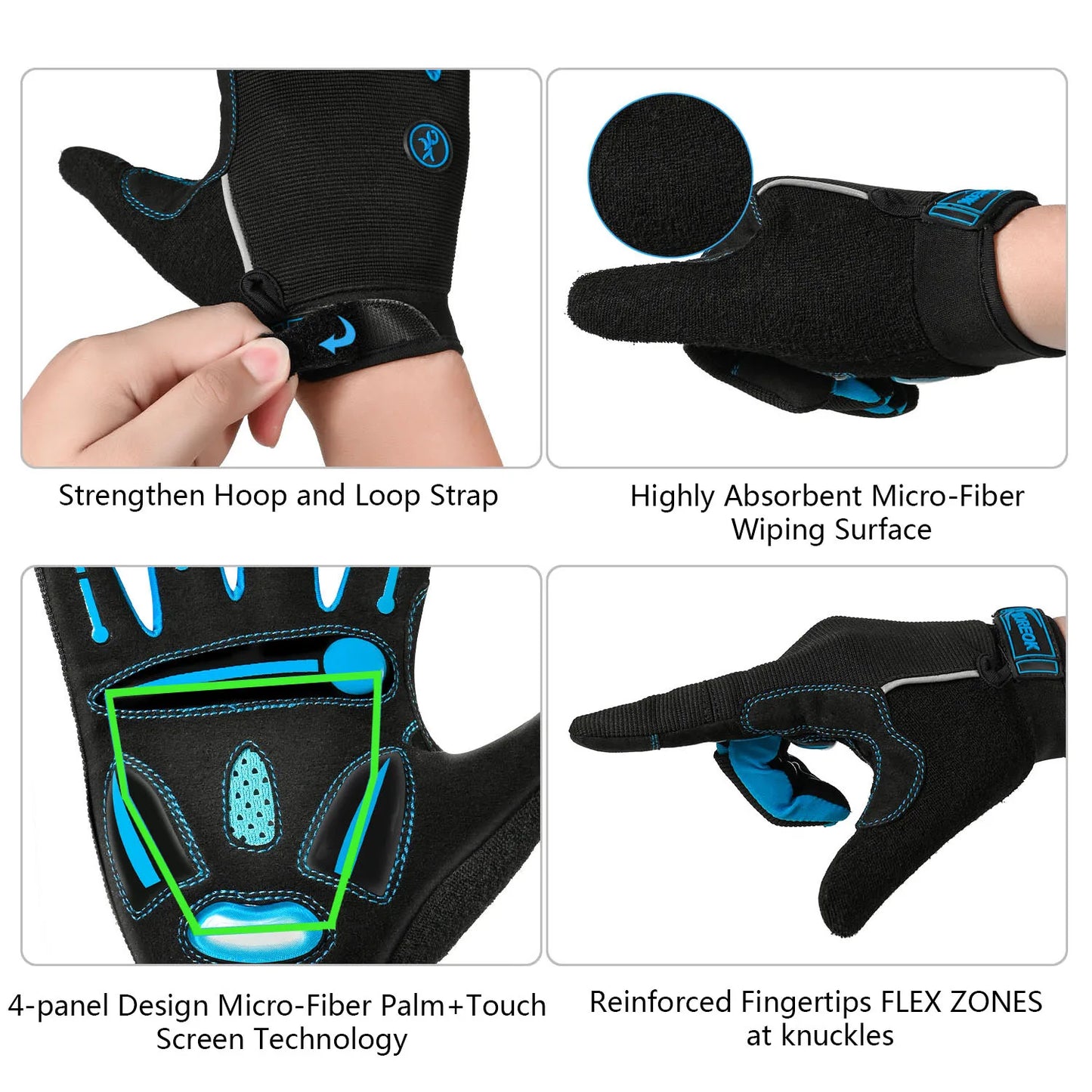 MOREOK Cycling Gloves