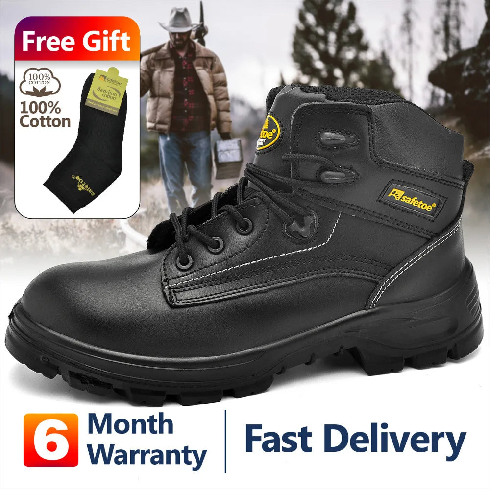 Mens Composite Toe Breathable Work Boots