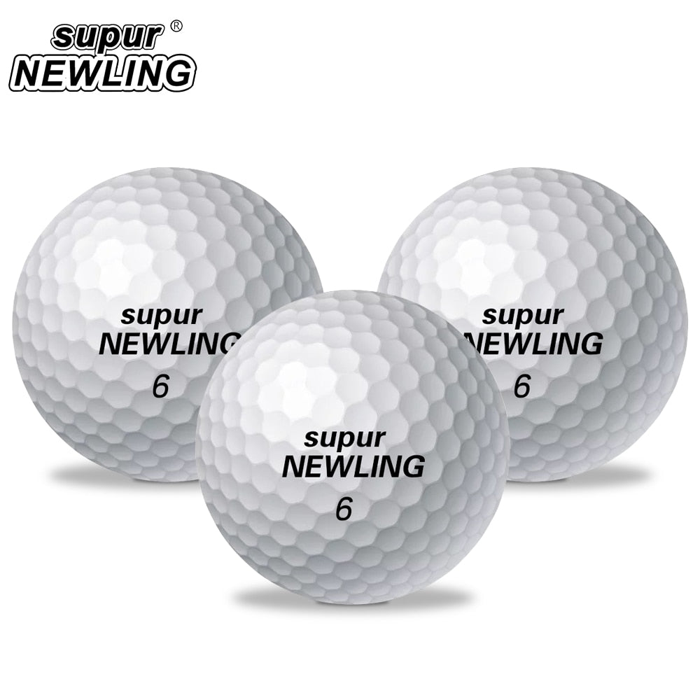 10 Pcs Golf Balls supur NEWLING Super Long Distance - fitnessadventuresunlimited