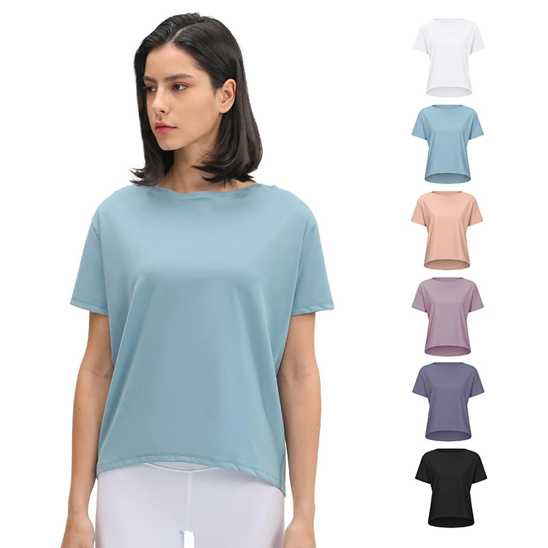 Women Breathable Short Sleeve