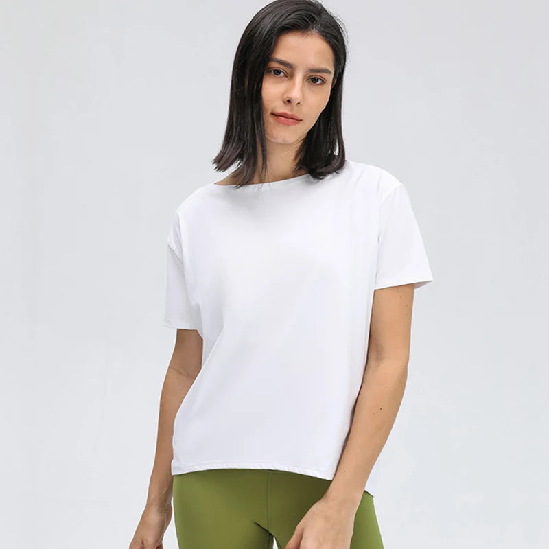 Women Breathable Short Sleeve