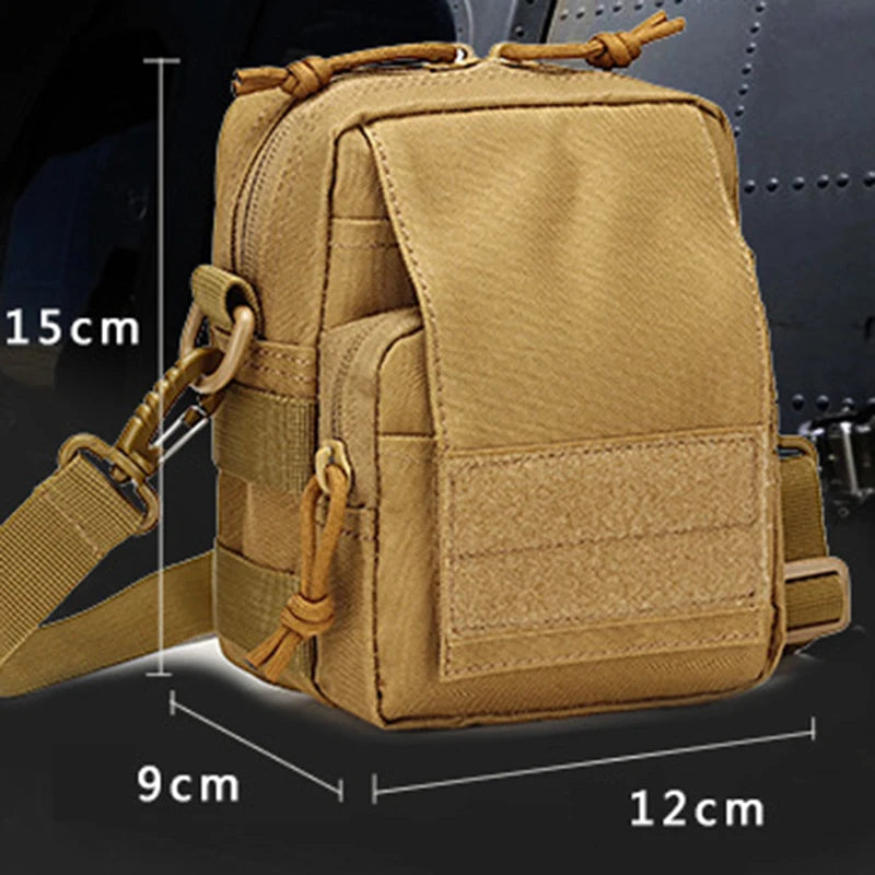 Oulylan Nylon Outdoor Tactical Shoulder Bag