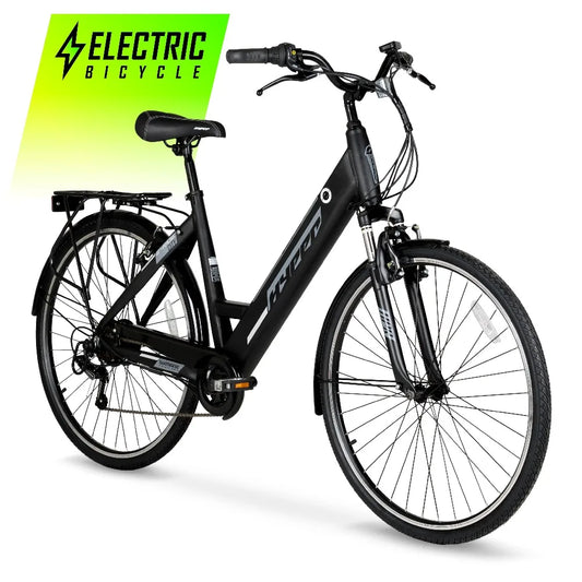 Hyper Bicycles E-Ride 700C 36V Electric Bike w/Pedal Assist Commuter