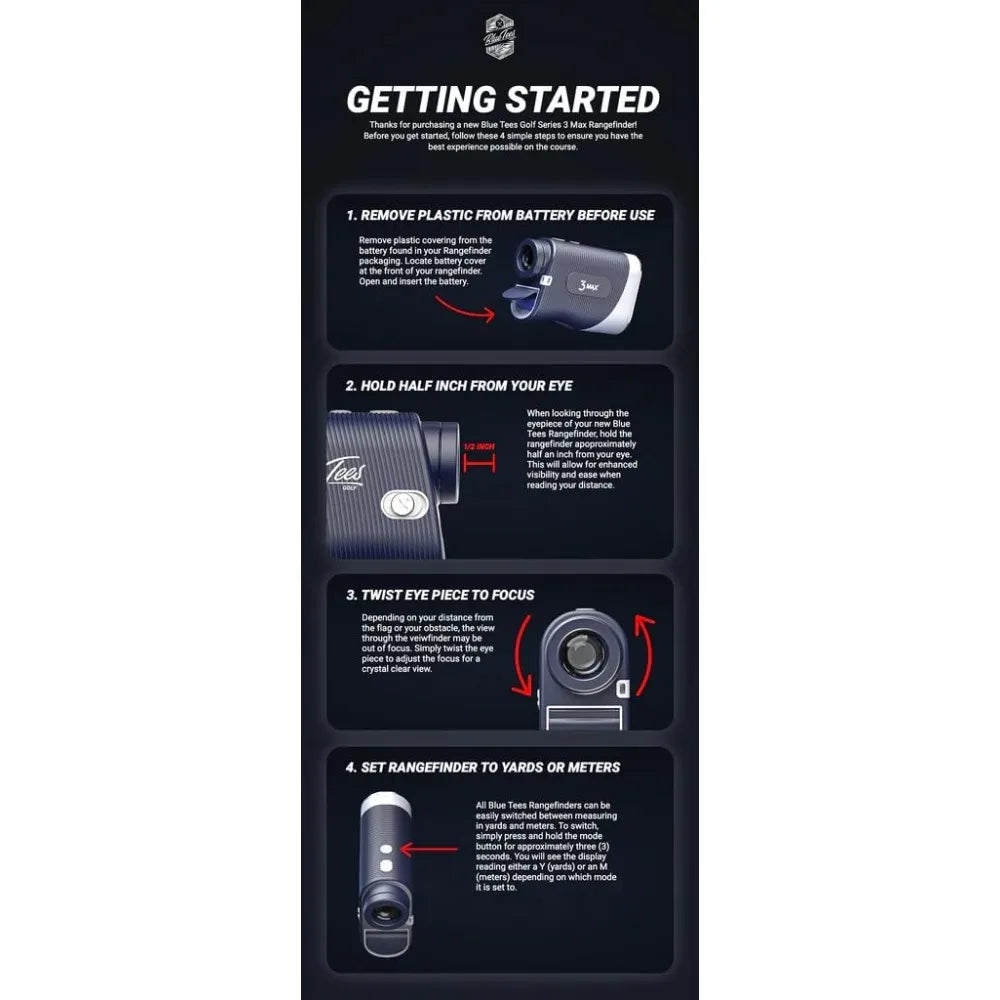 Series 3 Max with Laser Rangefinder with Slope Switch