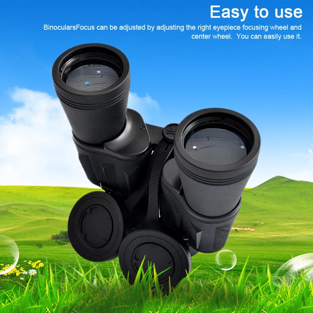 Portable Handheld  10X Hiking Binoculars High Clear Telescopes