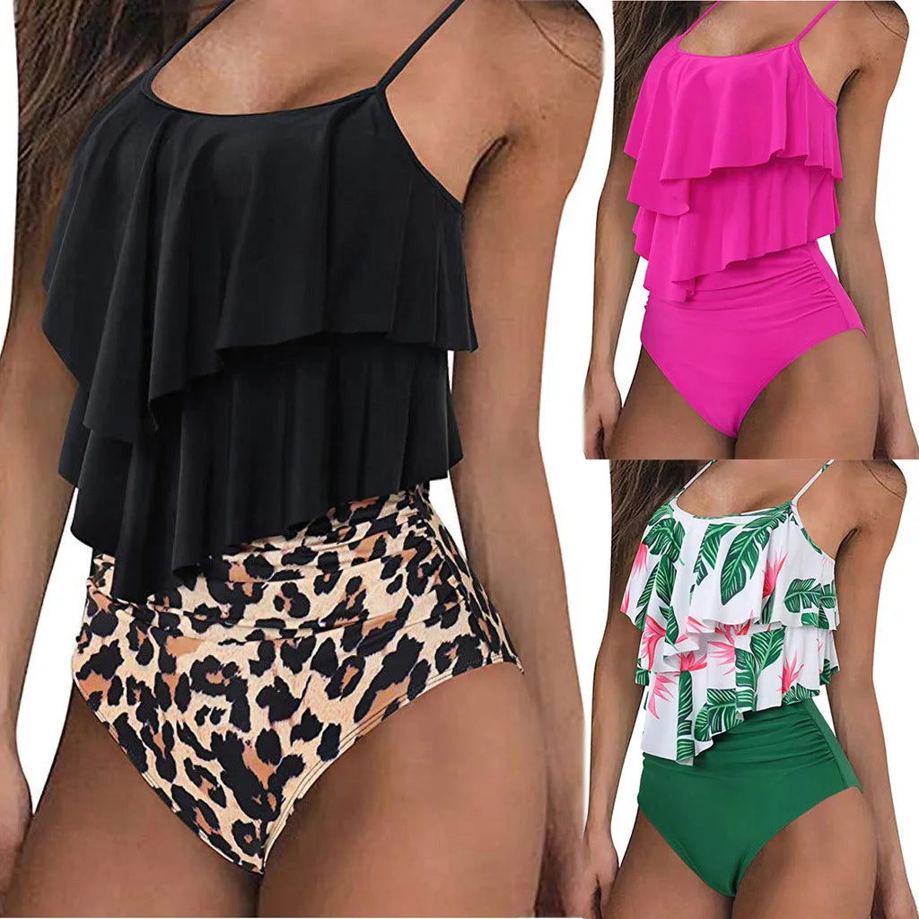 Women High Waisted Swimsuits