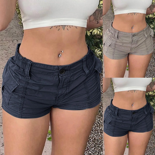 Women's Solid Coloured Shorts