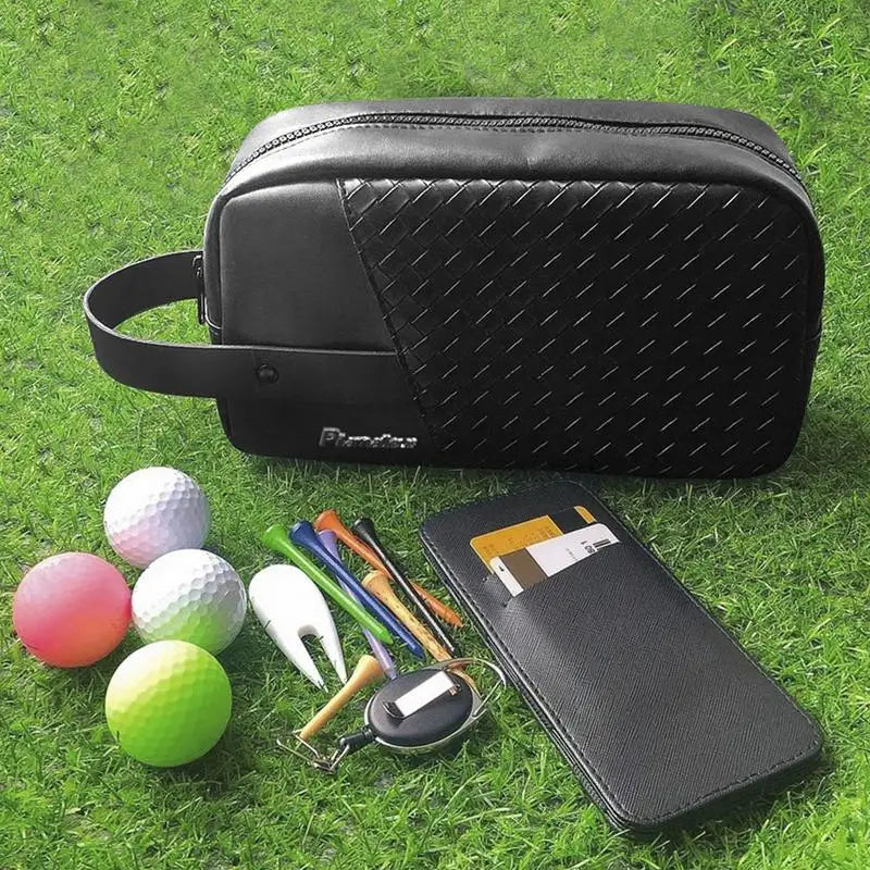 Golf Supplies PU Golf Handbag