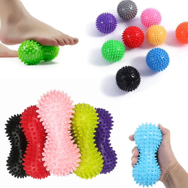 Peanut Muscle Spiky Massager Ball