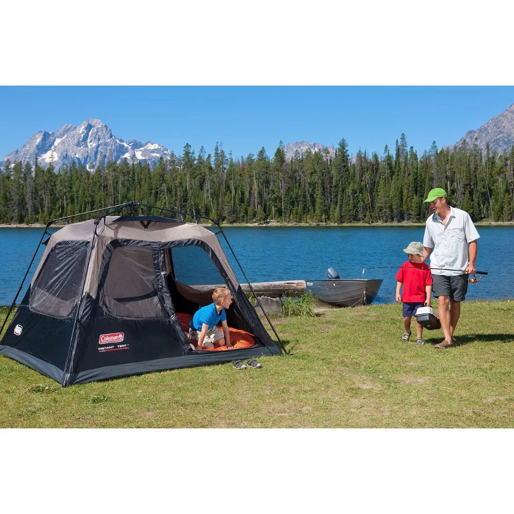 Coleman 4 Person Weatherproof Tent with WeatherTec Technology