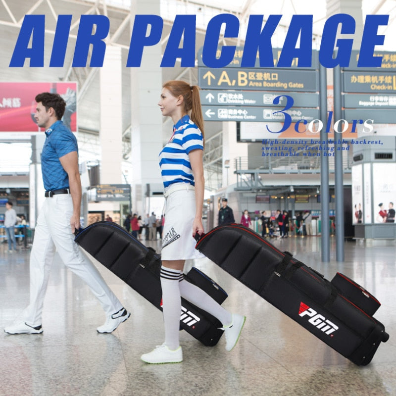 PGM Golf Travel Plane Bags with Wheel Straps - fitnessadventuresunlimited