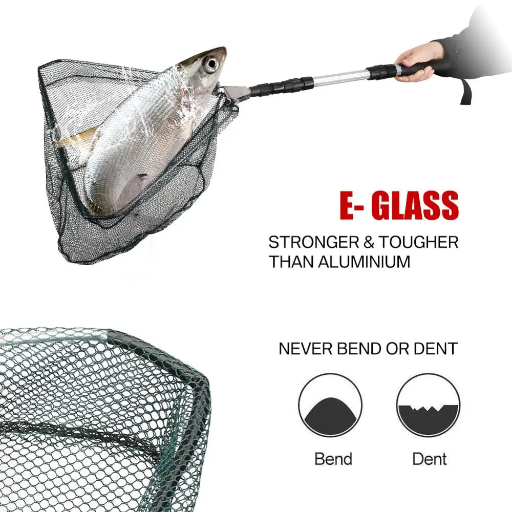 130CM Aluminum Alloy Fishing Net