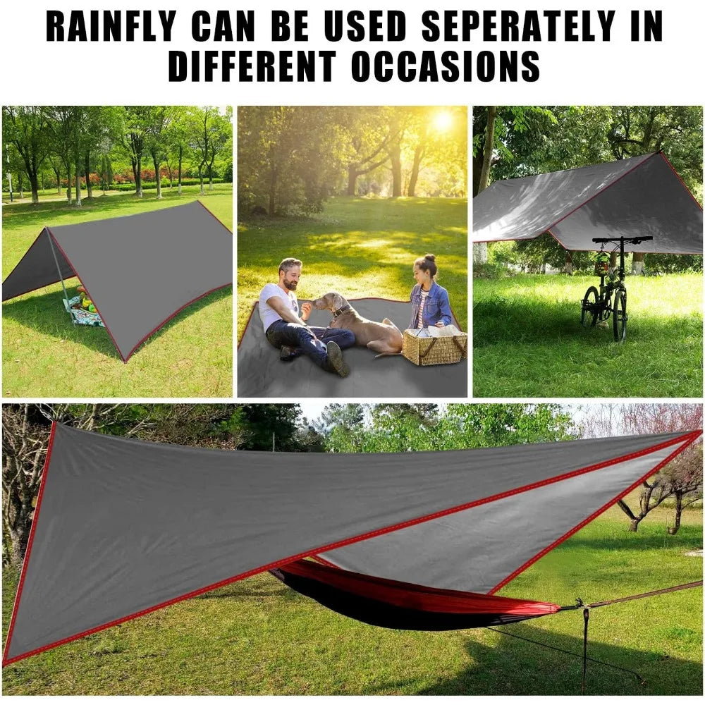 Hammock with Net and Rain Net