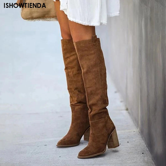 Women Long Knee-high Boots