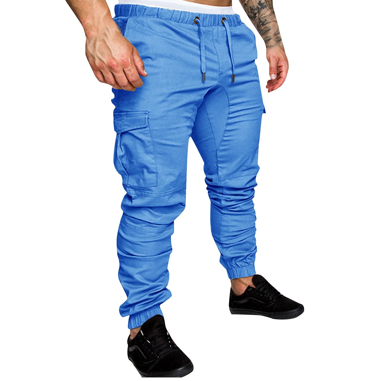 Male Multi-Pocket Cargo Pants