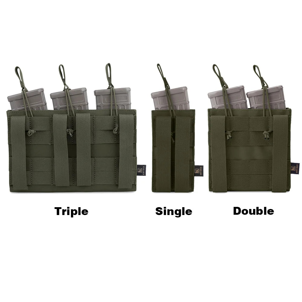 KRYDEX Tactical 5.56mm 9mm Mag Pouch Single/Double/Triple