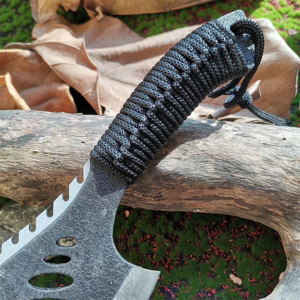 Stainless Steel Survival Hunting Tomahawk Ax