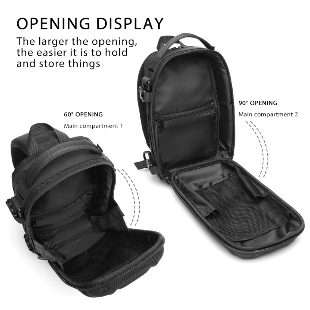 Hard Shell Sling Bag