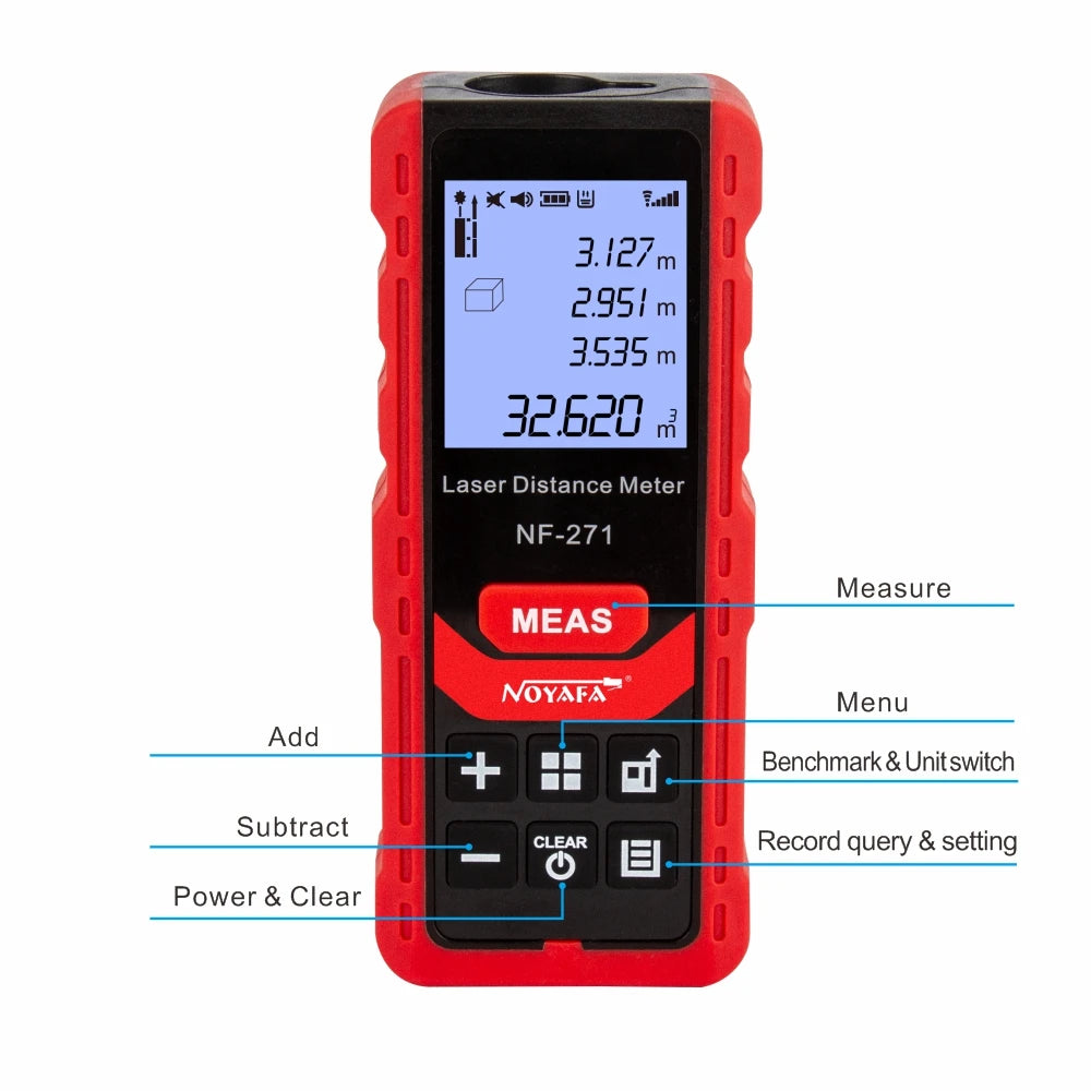 Noyafa NF-271 Laser Distance Meter 40M 80M