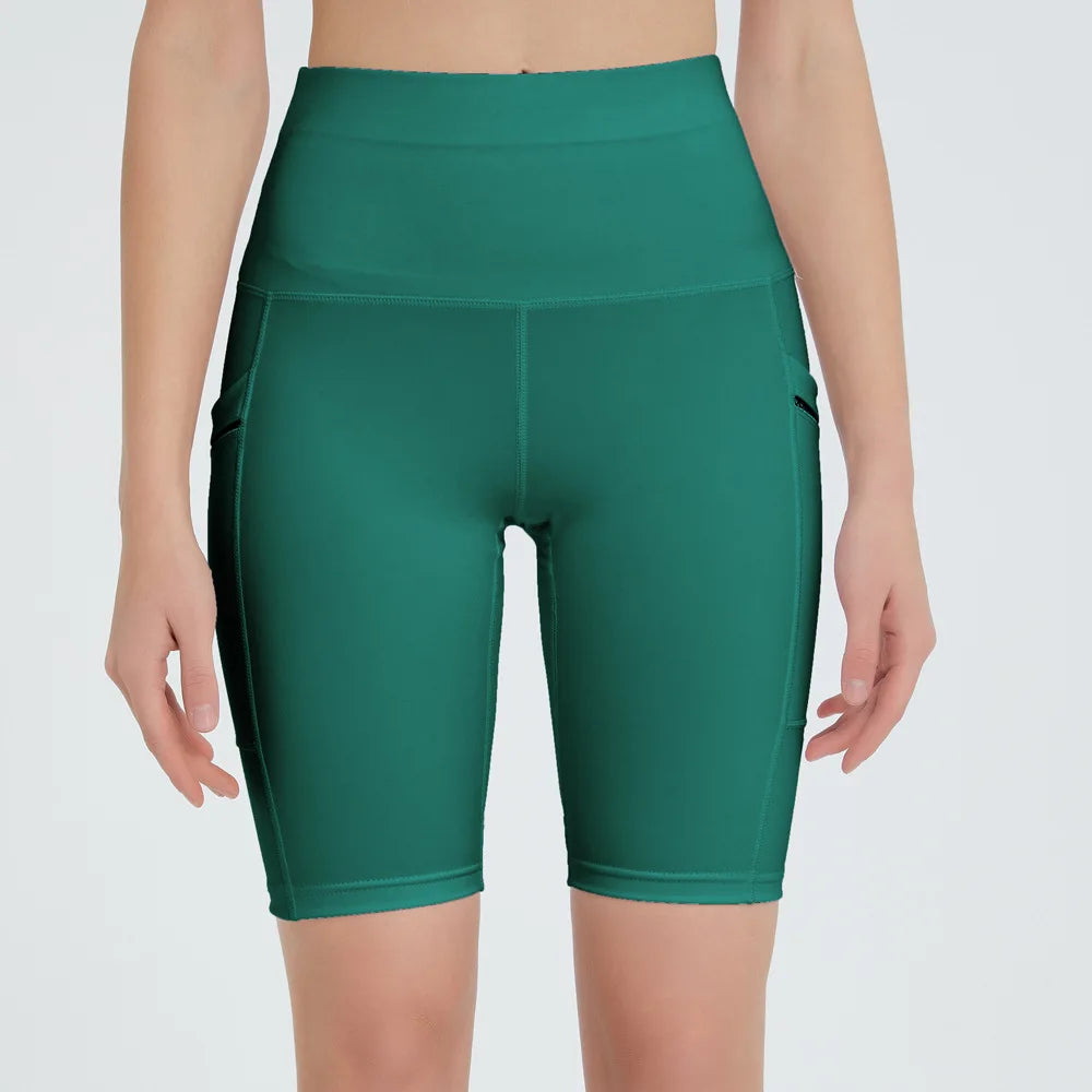 High Waist Quick Drying Biker Shorts