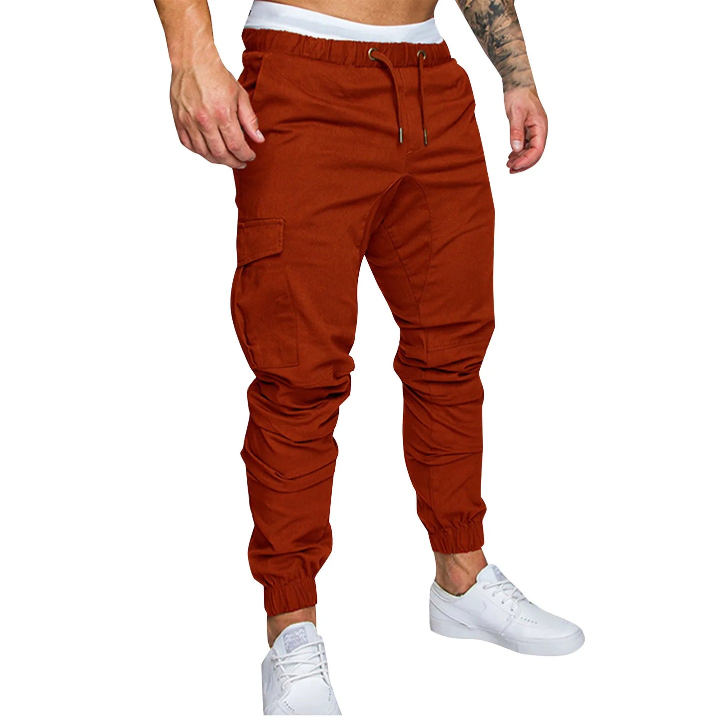 Male Multi-Pocket Cargo Pants