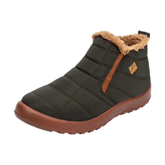 Women Ankle Warm Fur Snow Boots