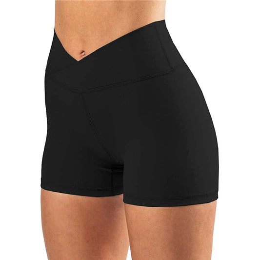 Women High Waist Seamless Yoga Shorts