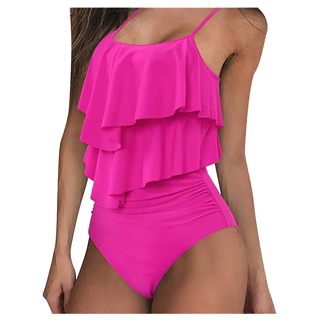 Women High Waisted Swimsuits