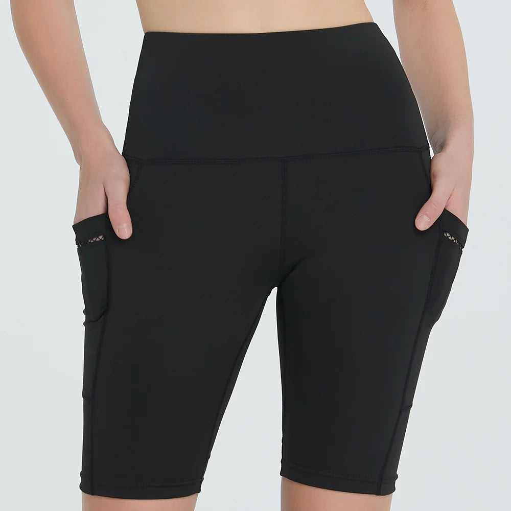 High Waist Quick Drying Biker Shorts