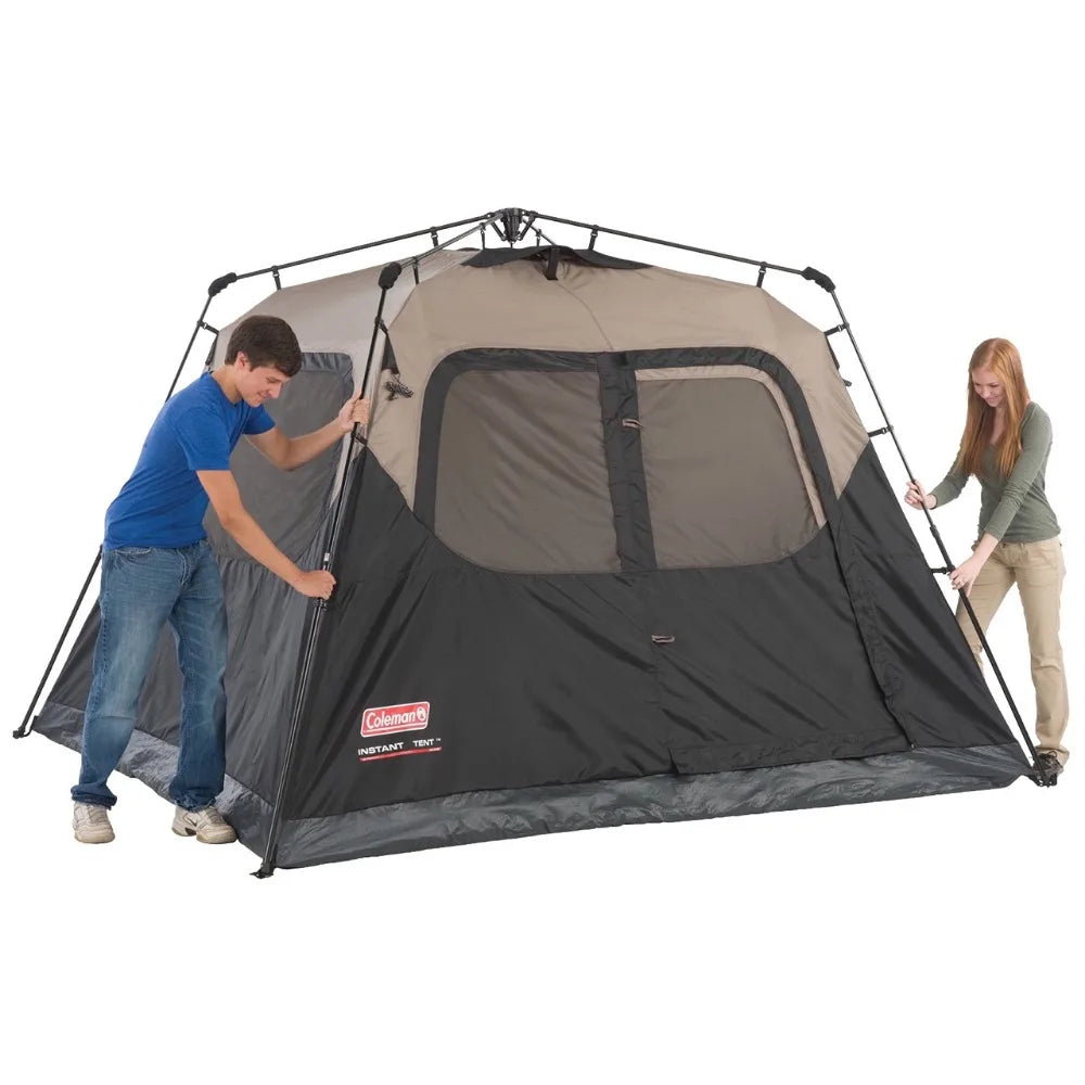 Coleman 4 Person Weatherproof Tent with WeatherTec Technology