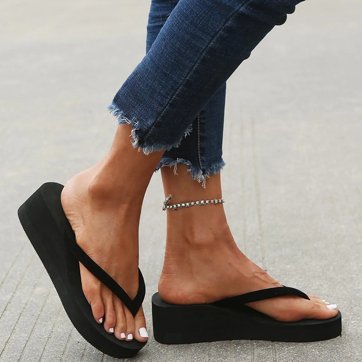 Ladies Platform Sandals