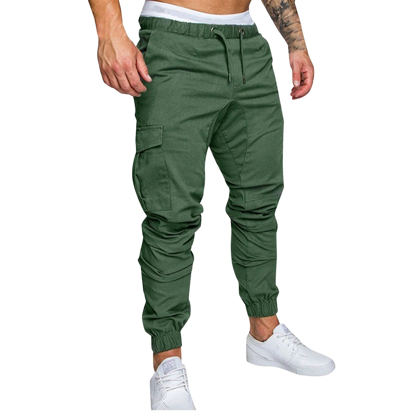 Male Multi-Pocket Cargo Pants