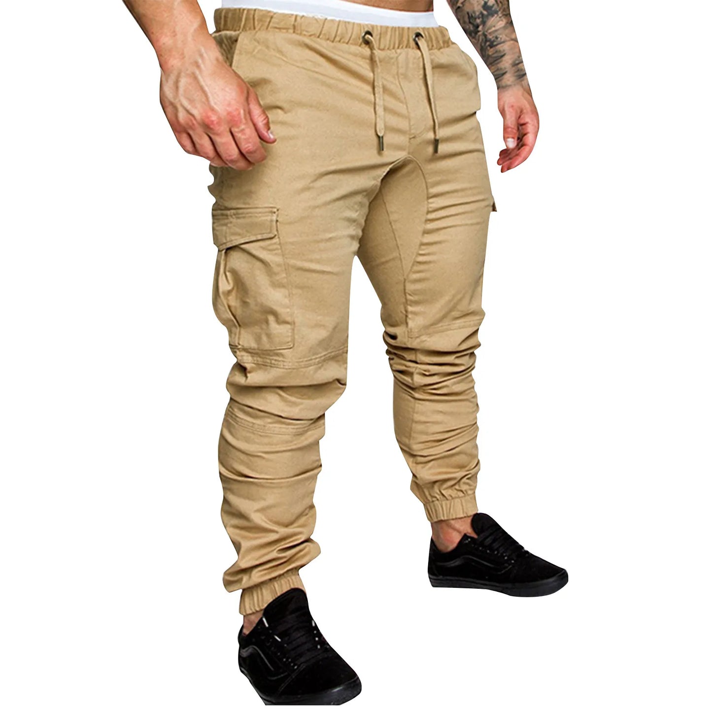 Male Multi-Pocket Cargo Pants