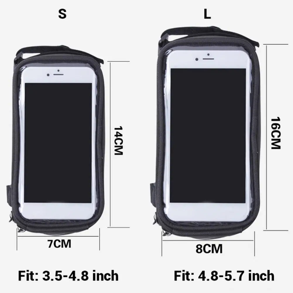 Rainproof Cell Phone Bike Bag