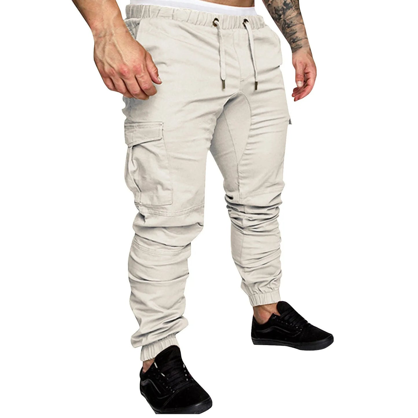 Male Multi-Pocket Cargo Pants