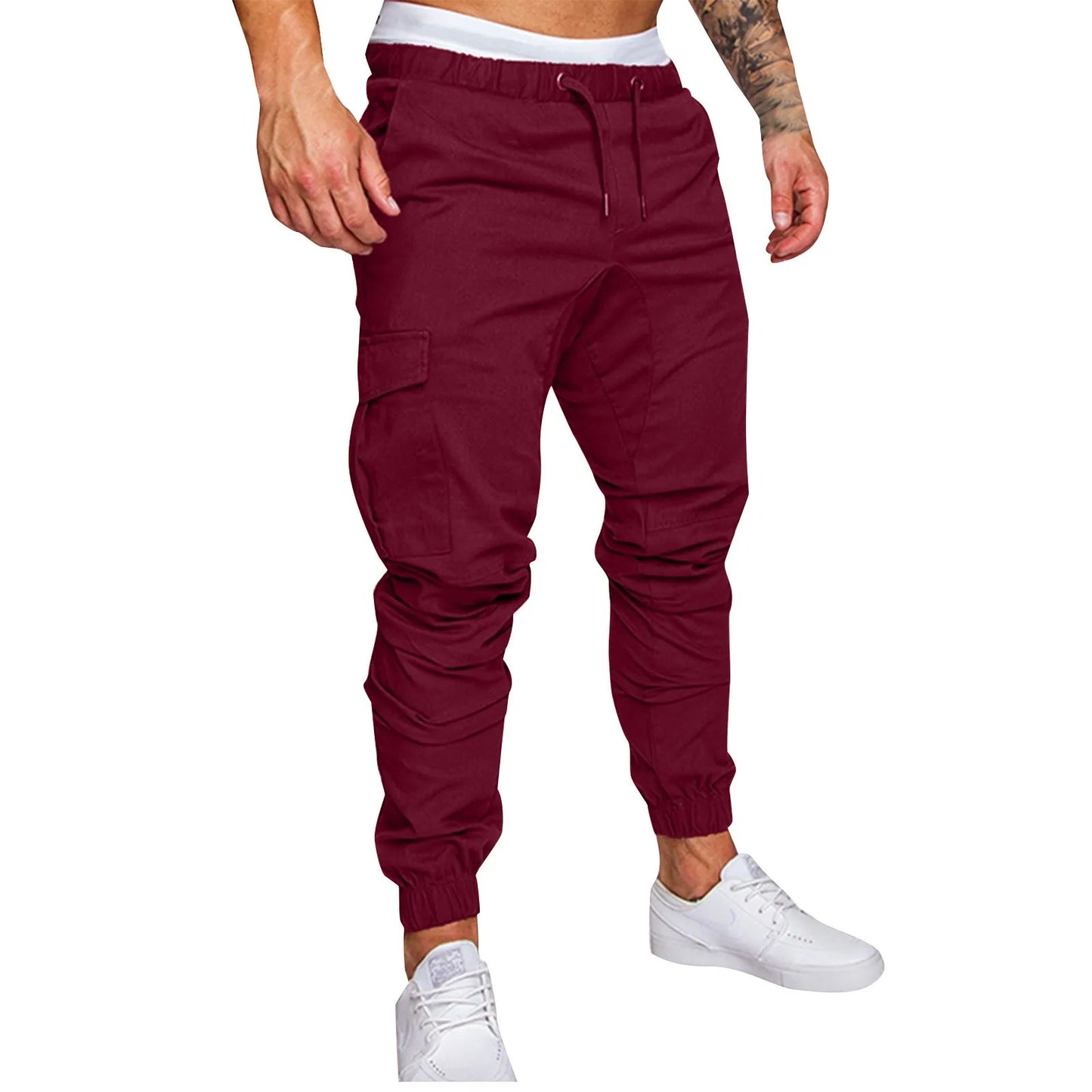 Male Multi-Pocket Cargo Pants