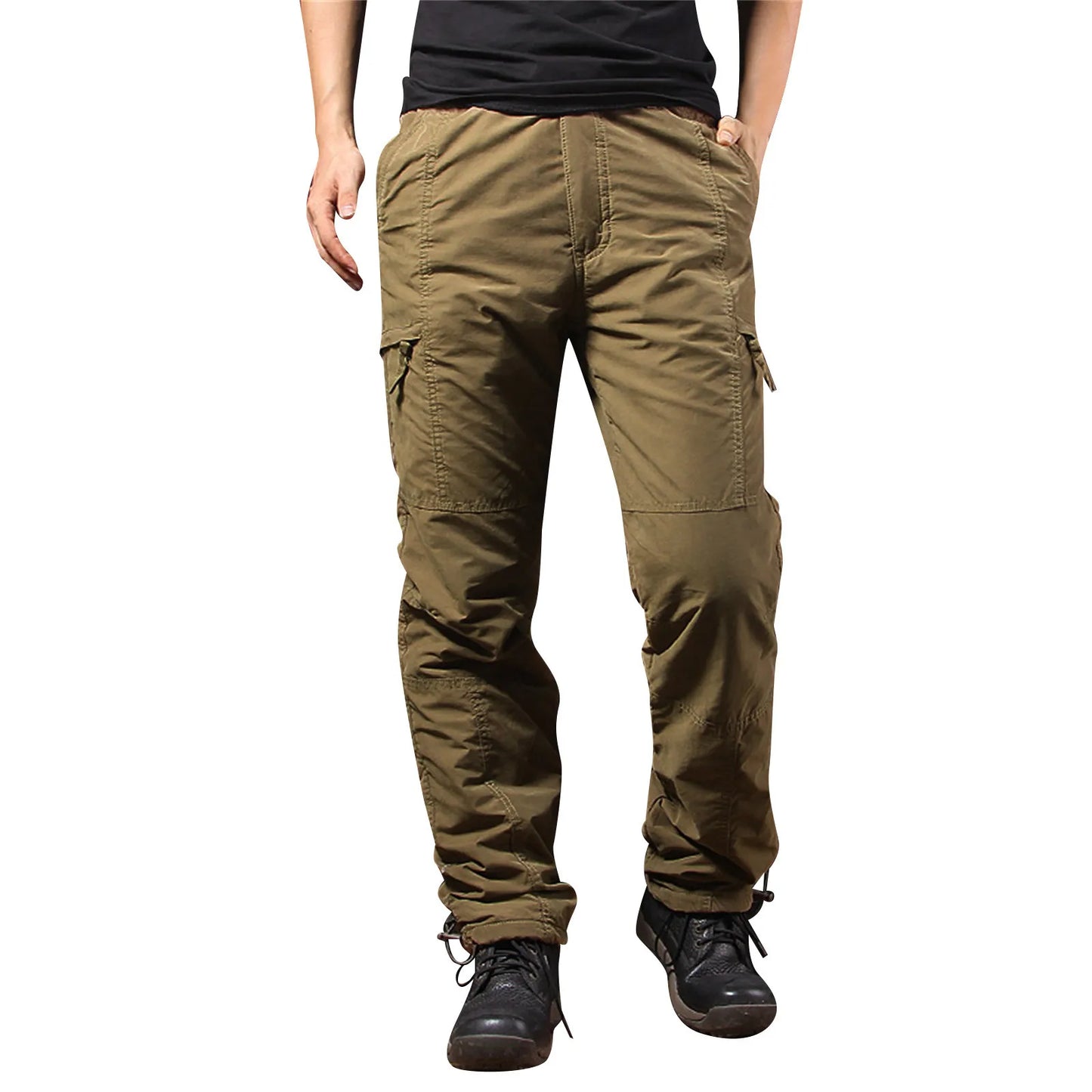 Men's Fleece-Lined Tactical Pants