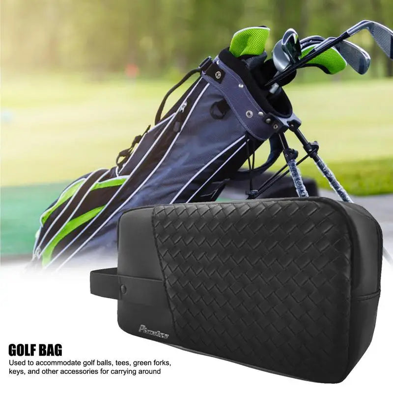 Golf Supplies PU Golf Handbag