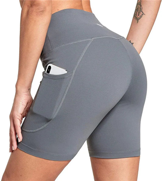 Women Seamless Sports Shorts