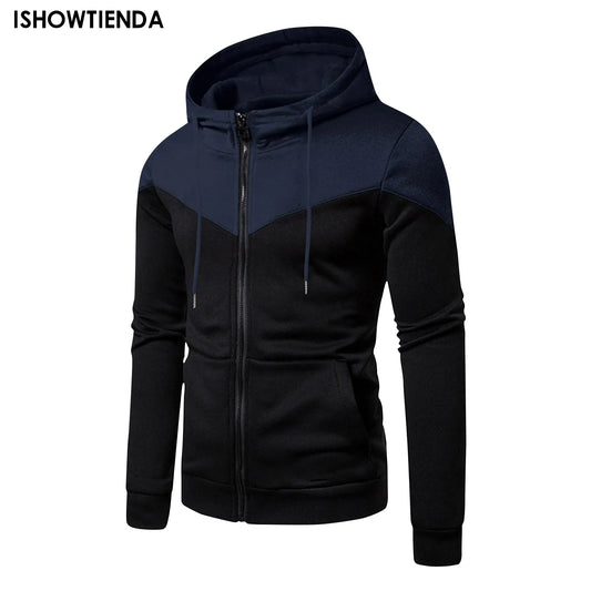 Mens Hooded Zip up Jacket