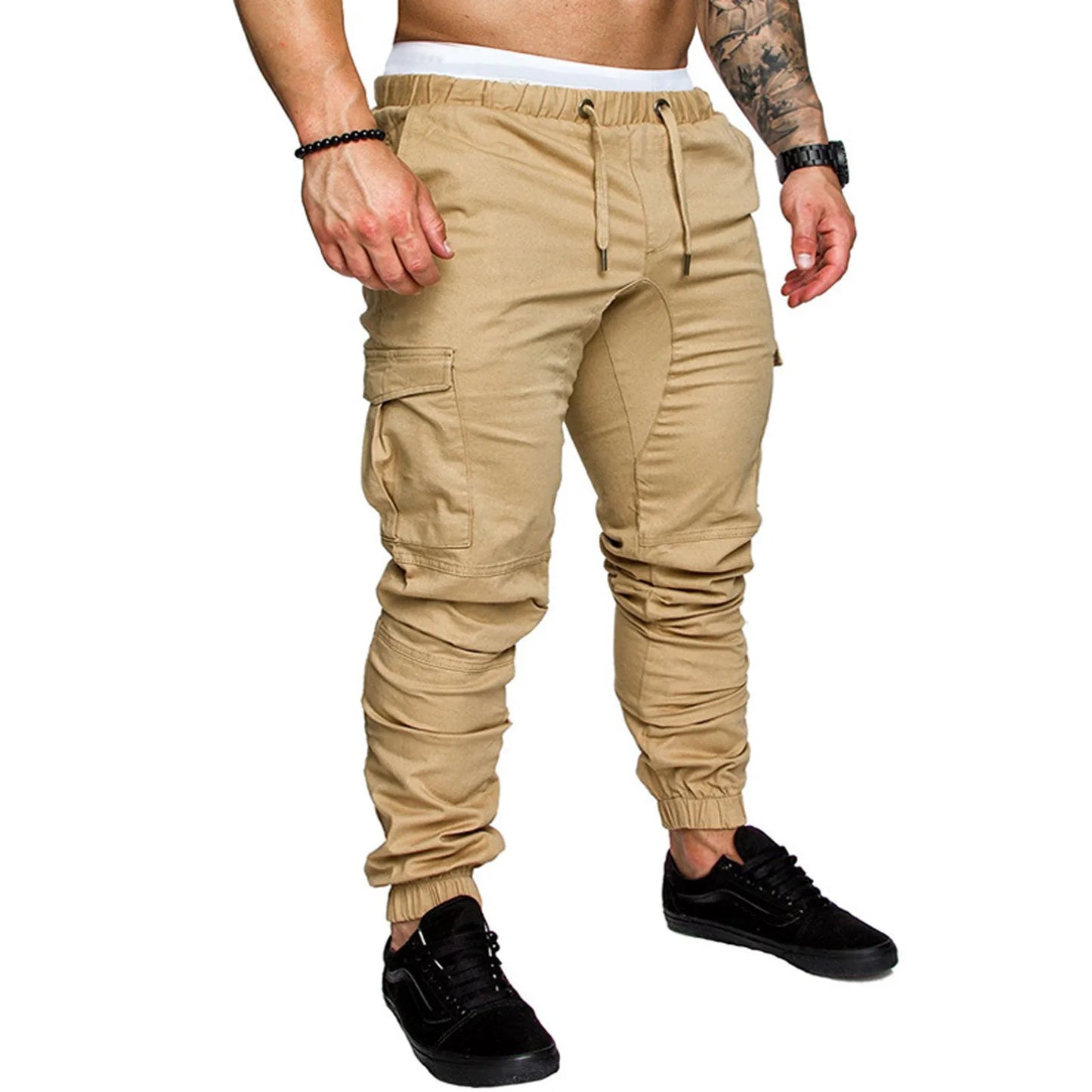 Male Multi-Pocket Cargo Pants