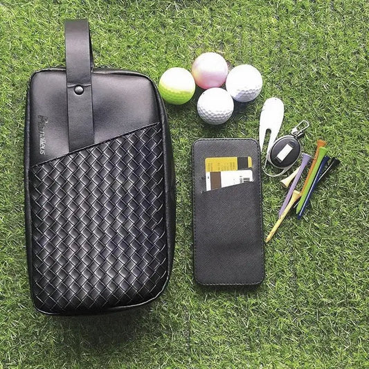 Golf Supplies PU Golf Handbag