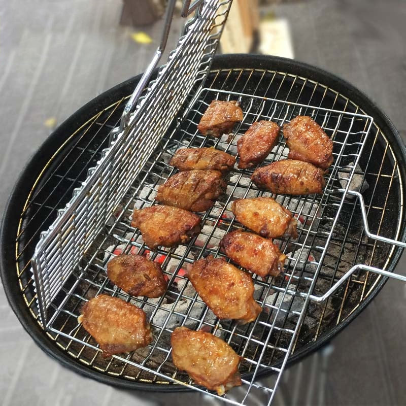 Non-Stick Grilling Basket Grill Mesh - fitnessadventuresunlimited